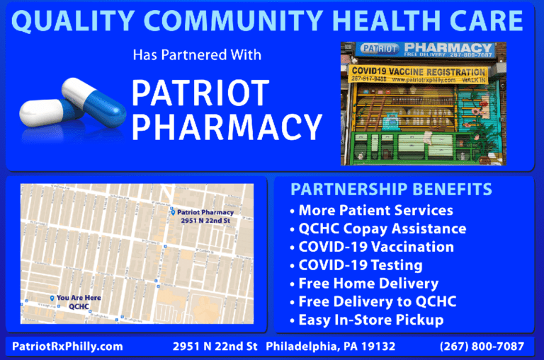 Quality Community Health Care Partnership with Patriot Pharmacy